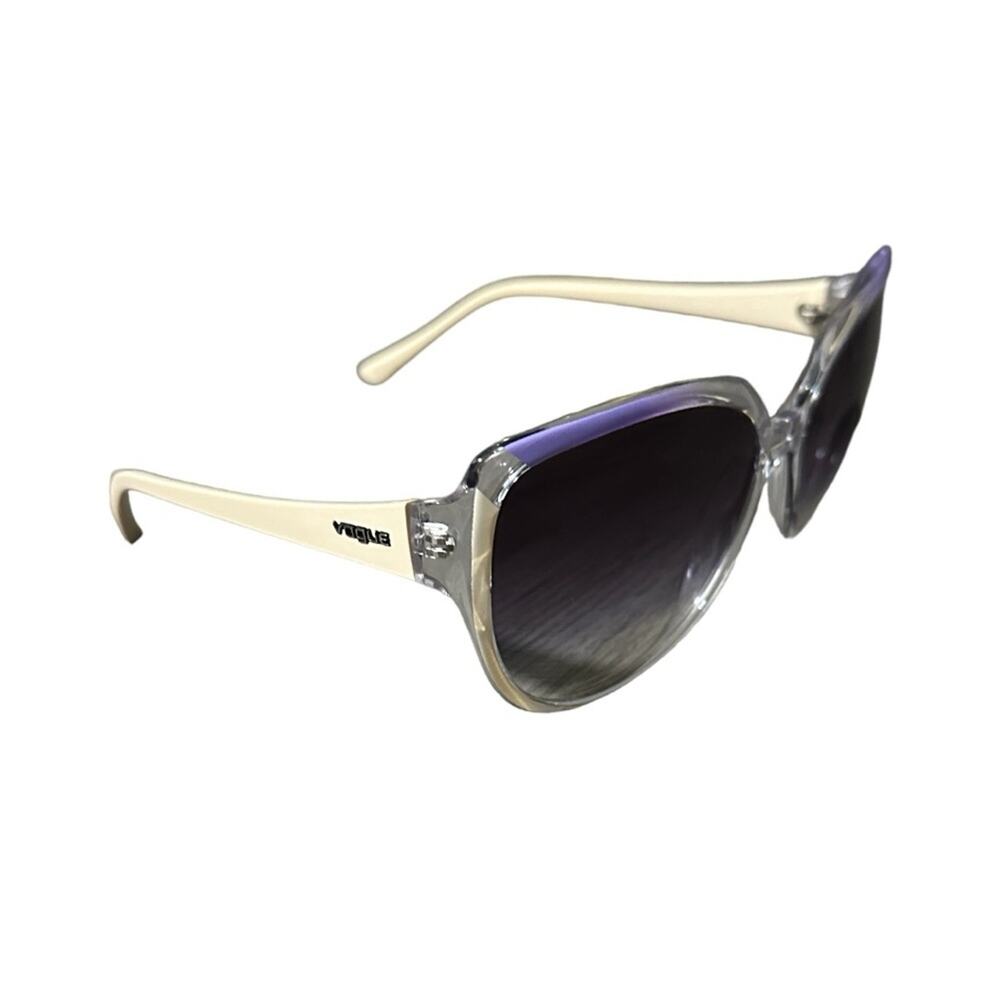 Vogue Purple Clear Cream Oversized Sunglasses VO 2668-S